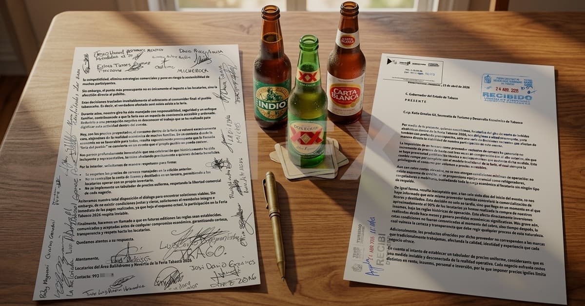 Reclaman a Turismo "negociazo" con proveedor único de cerveza en Feria 