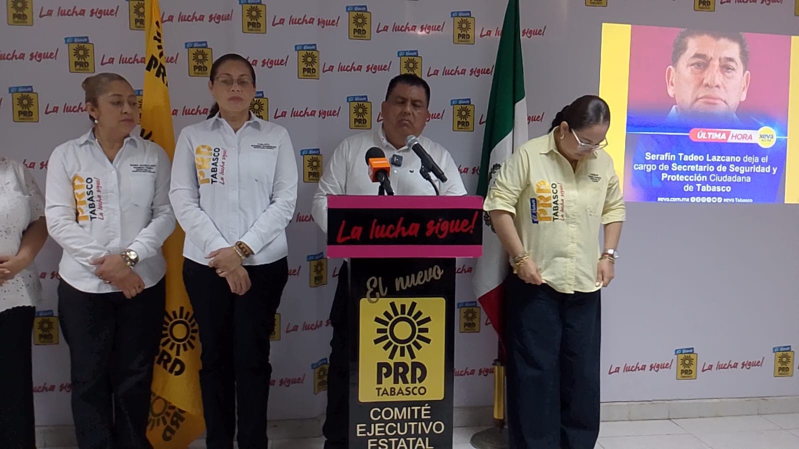 PRD respalda cambio en SSPyPC, pero exige resultados y pide ajustes en la FGE