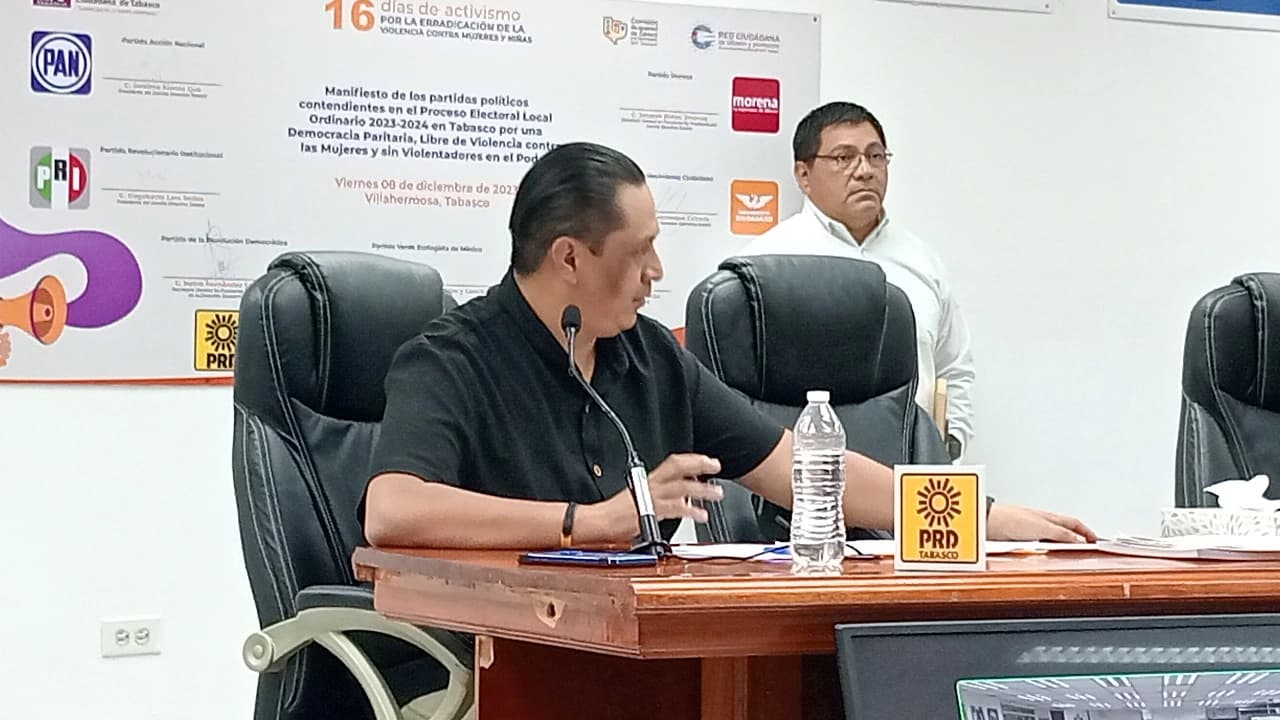 Presenta PRD Tabasco queja contra el INE