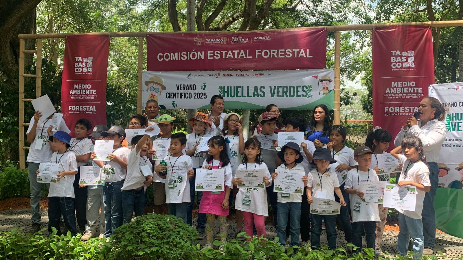 "Huellas Verdes" sensibiliza a niños sobre cuidado del entorno