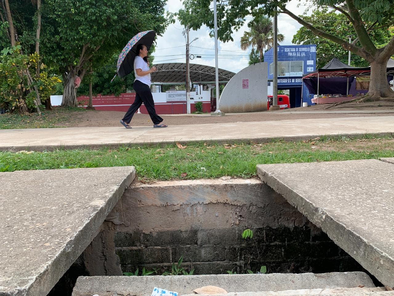 Trampas humanas, drenaje de Gaviotas Norte