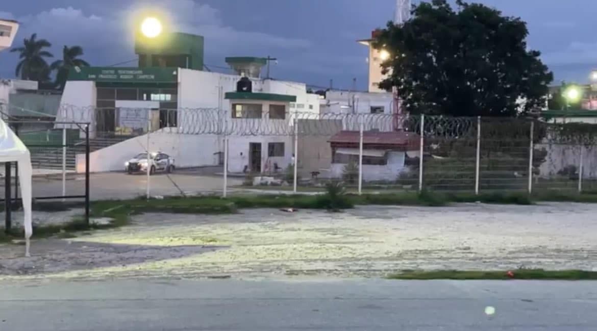 Riña en el Cereso Koben Campeche