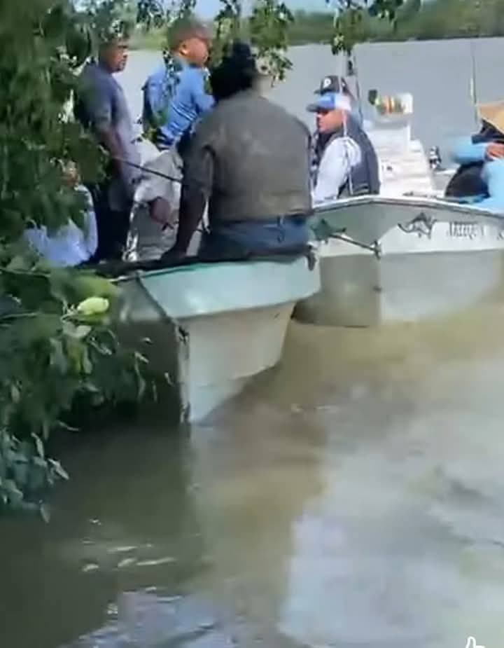 Retienen a presuntos pescadores deportivos en Tres Brazos Centla