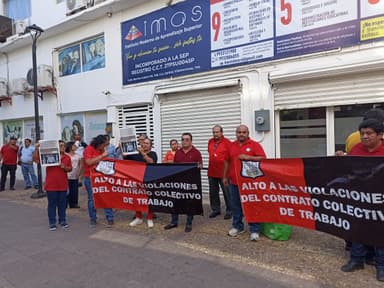 Imagen¡Que nos devuelvan las prestaciones! claman empleados de la UTTAB 