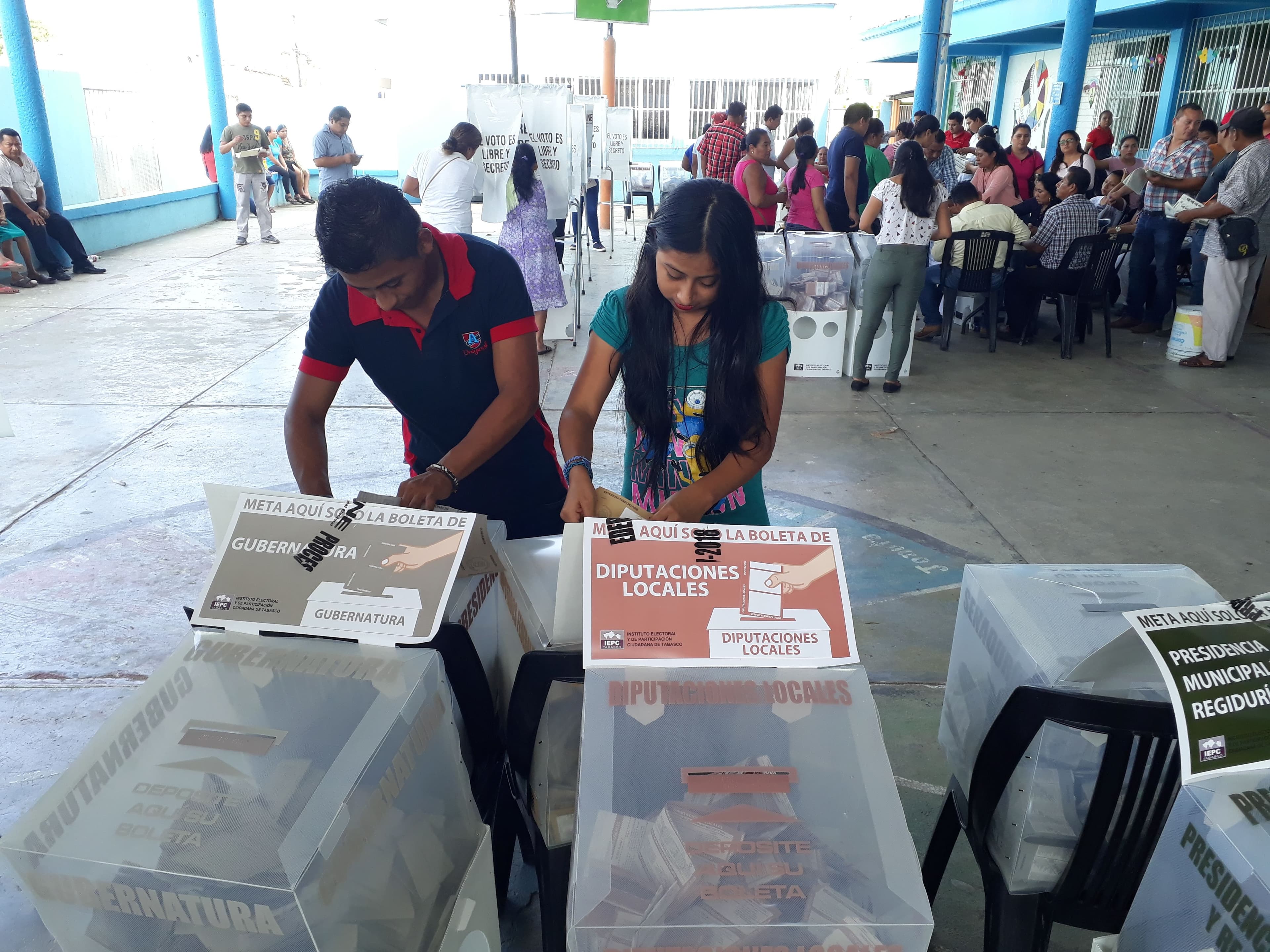 Pide candidato seguridad en Tabasco