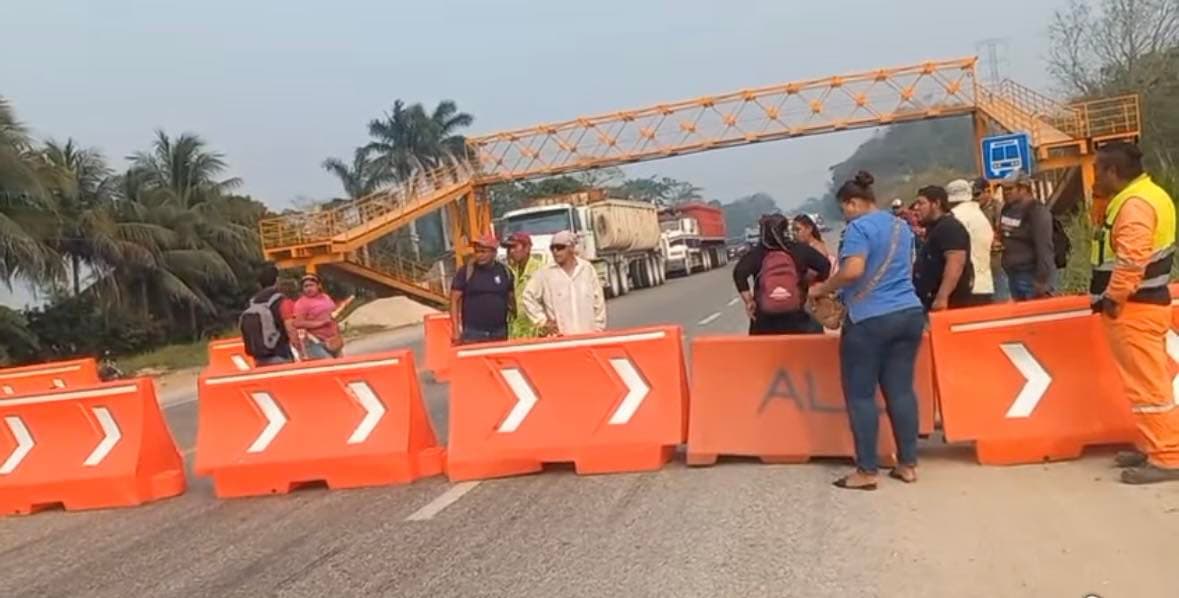 Este lunes cierre parcial carretera Tuxtla-Villahermosa 