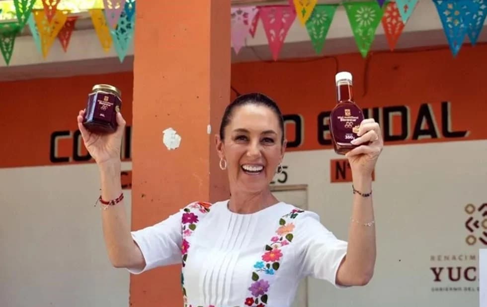 Lanza Presidenta Sheinbaum  ahora 'miel del Bienestar' 