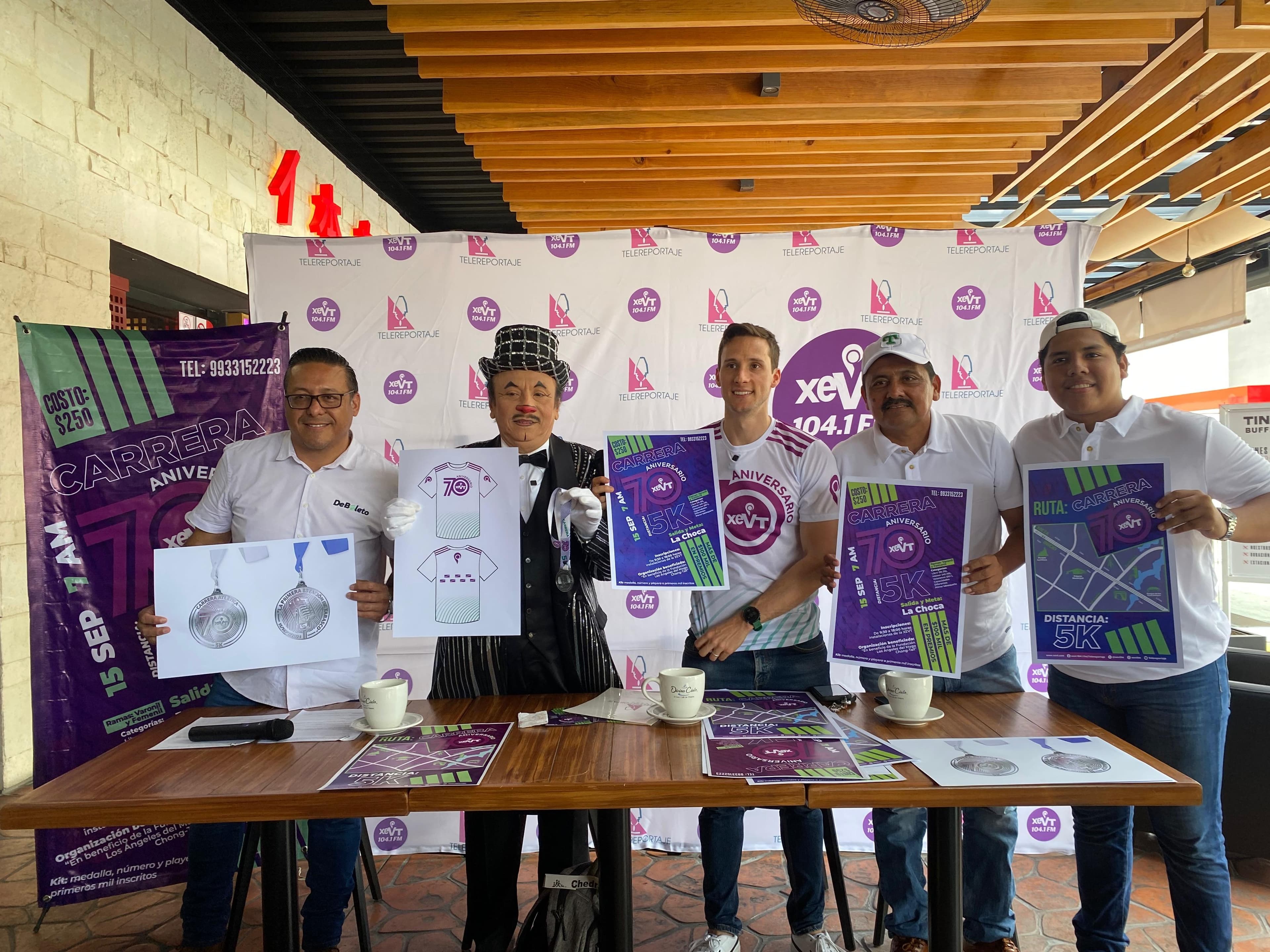 Celebrarán 70 años de la VT con carrera a beneficio de niños con Cáncer