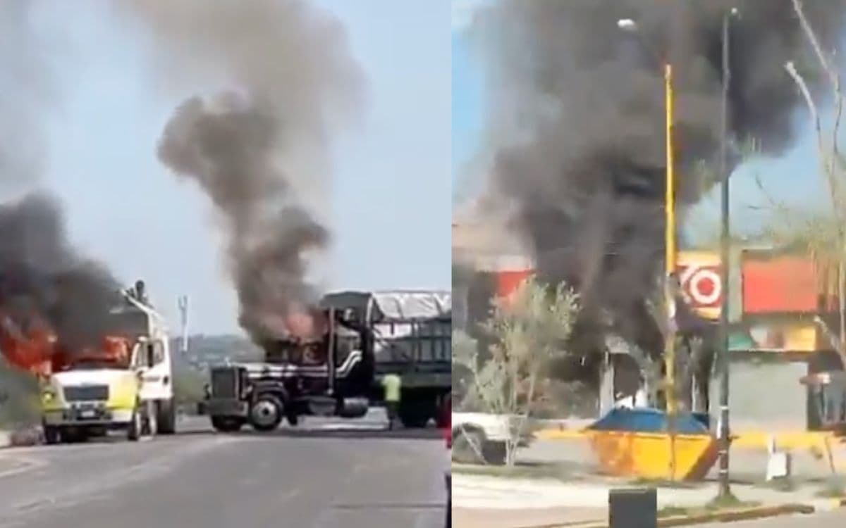 Múltiples “narcobloqueos” y quemas en Aguascalientes tras operativo