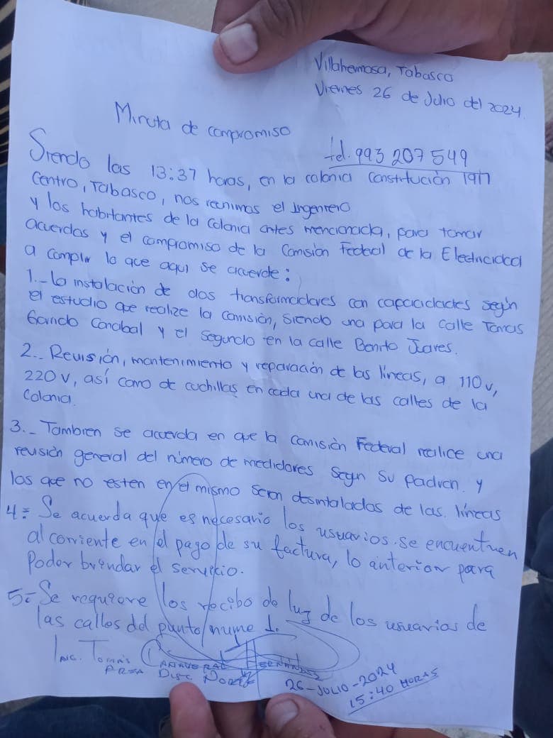 Solución a medias ofrece CFE