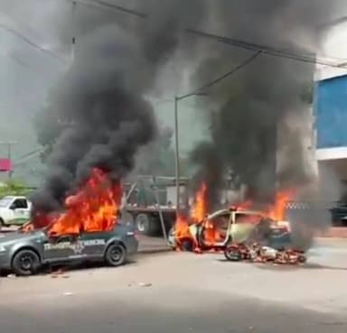 ImagenLinchan a agentes de tránsito en Tezonapa 