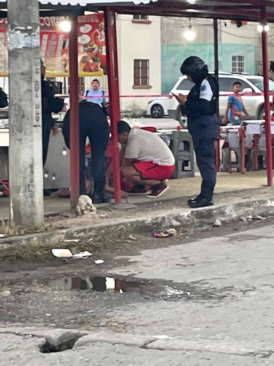Balean a cerillito y bailarín en Cancún