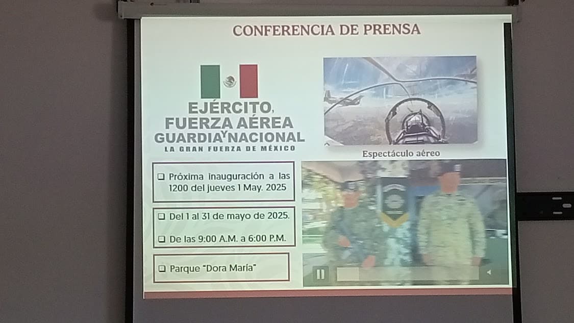 Show aéreo dará realce a Feria Tabasco 2025
