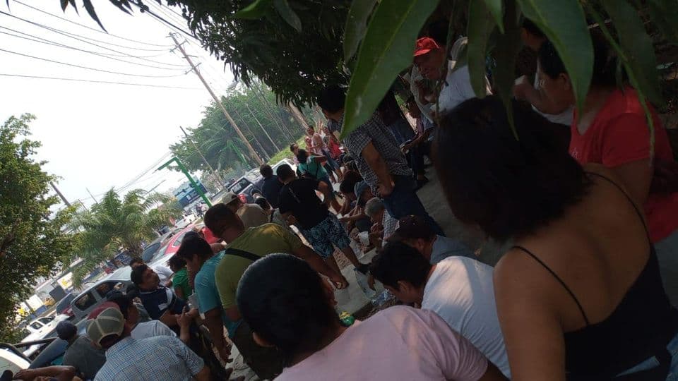 Sin luz colonias Monterrey y Maya Lacan-ja