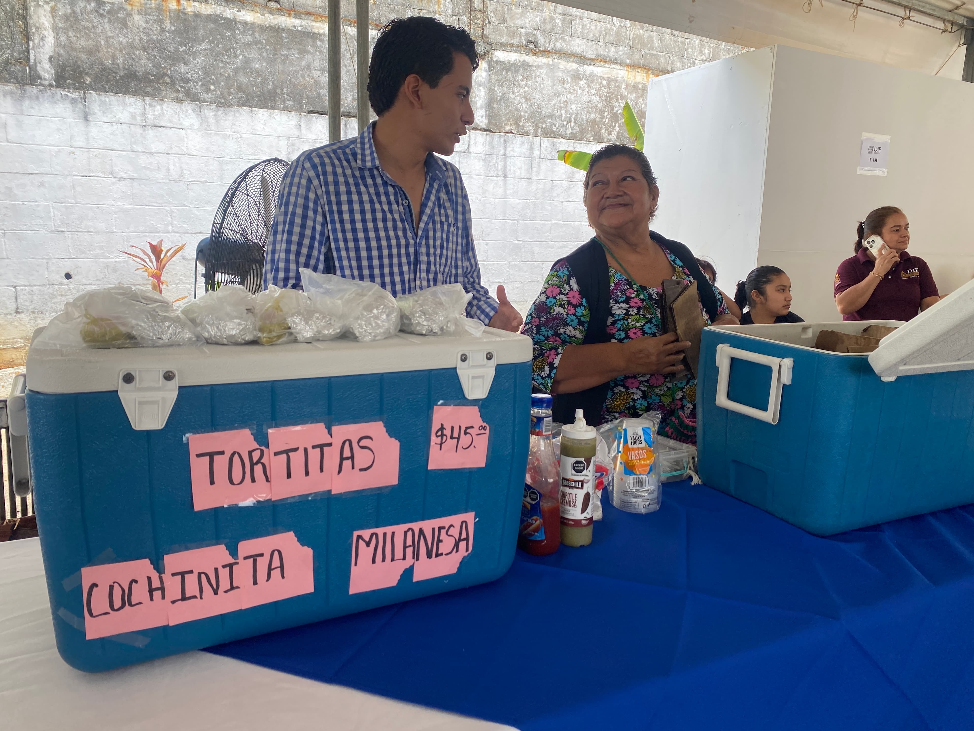 Intercambia su sazón por solidaridad 