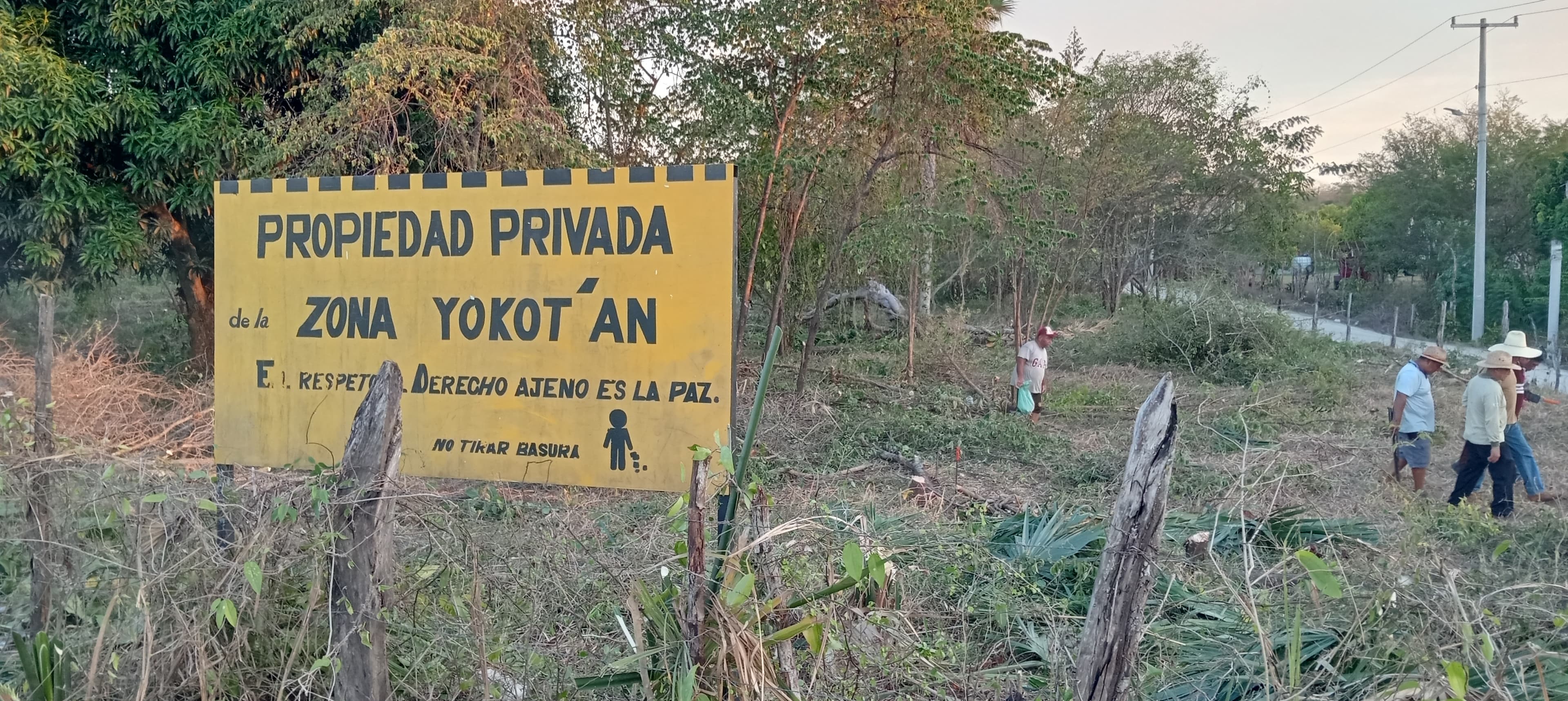 Convocan a ejiditarios de zona Yokot’an para expropiación por subestación 