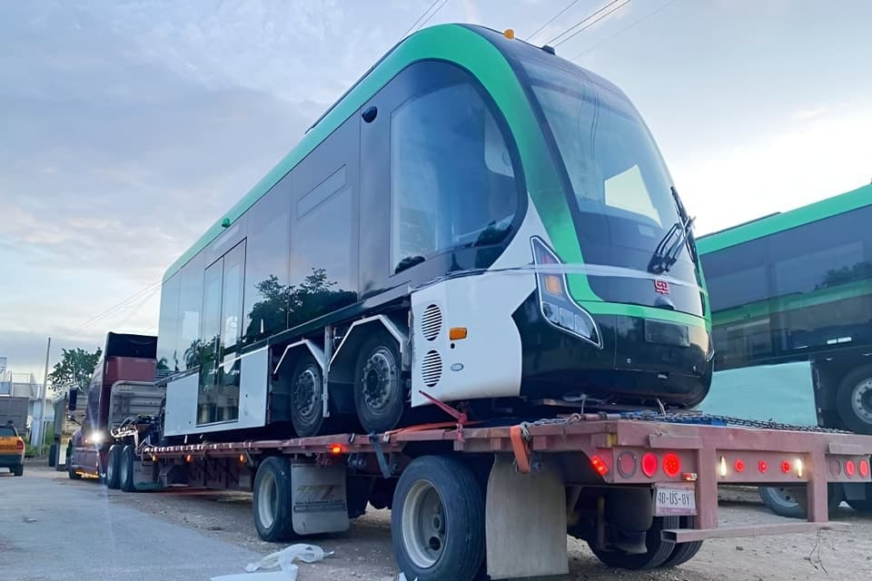 El tren ligero ya está en Campeche
