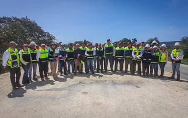 ImagenSupervisan obras de la carretera Macuspana-Escárcega