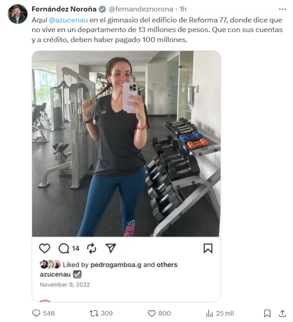 Noroña emproblemado, lo acusan de violencia contra periodista