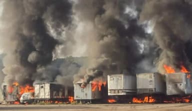 ImagenSe incendia complejo petroquímico ‘Pajaritos’ en Coatzacoalcos