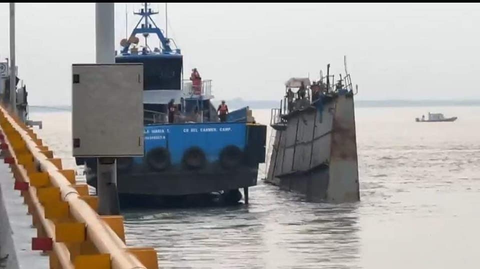Hijo de Martha Sahagún dueño del barco que chocó contra el Puente Zacatal