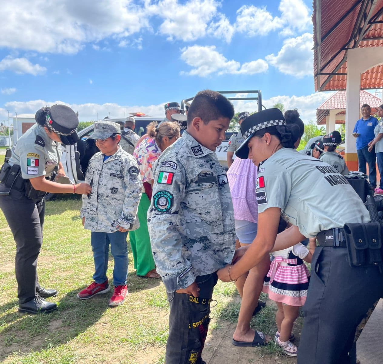 Lleva Guardia Nacional proximidad social a la Miguel Hidalgo