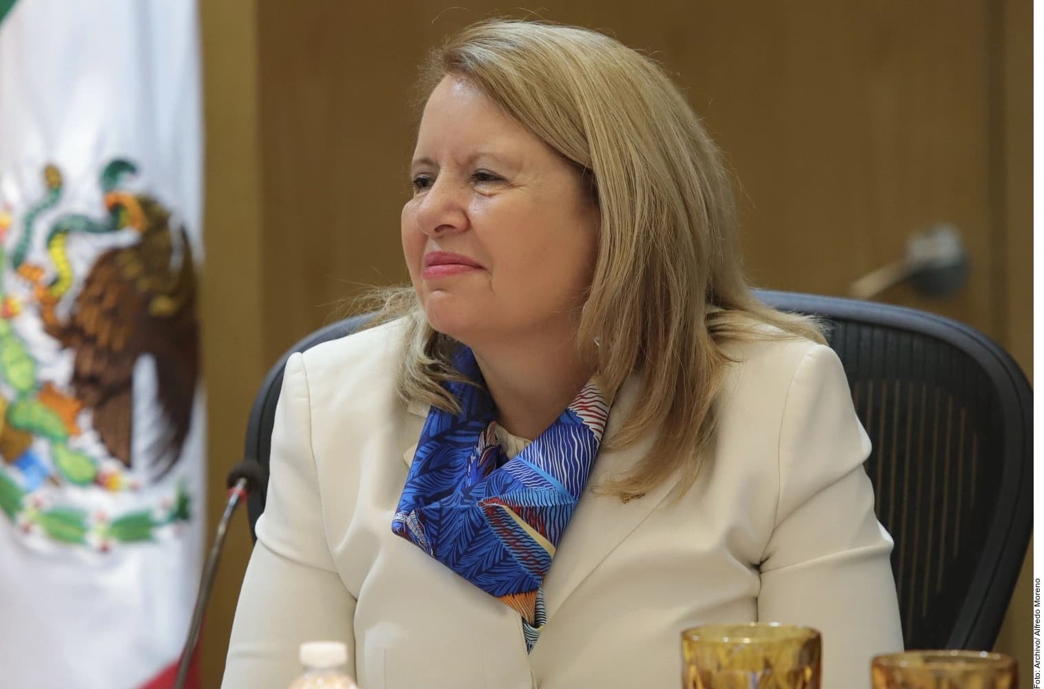 Critica Ministra Ortiz a compañera Lenia por campaña adelantada 