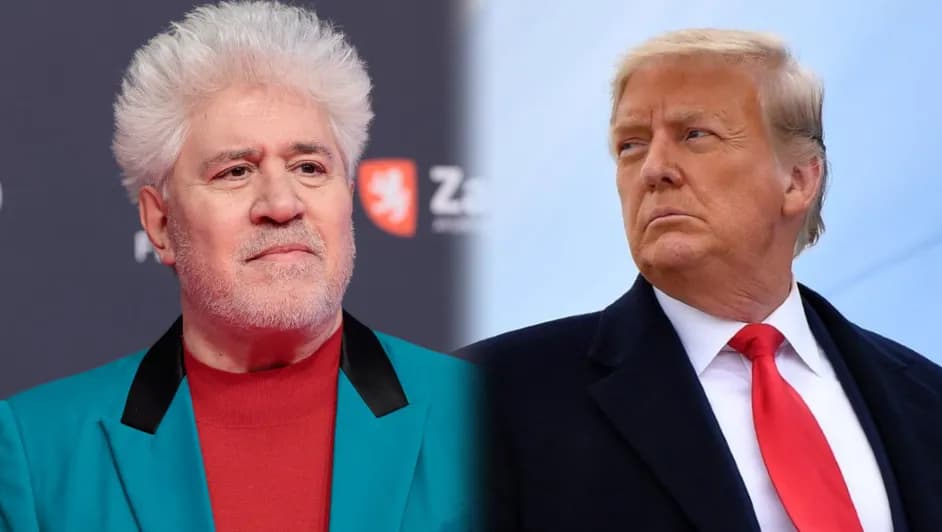 "Pasarás a la historia como una catástrofe": Almodóvar a Trump