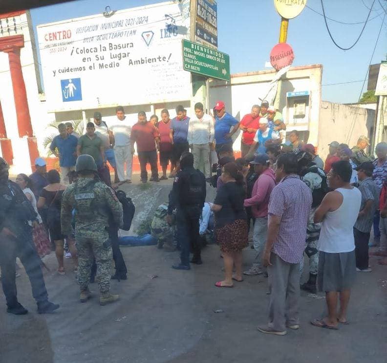 Balean a dos rumbo a 'Ocui'; un muerto y un policía grave