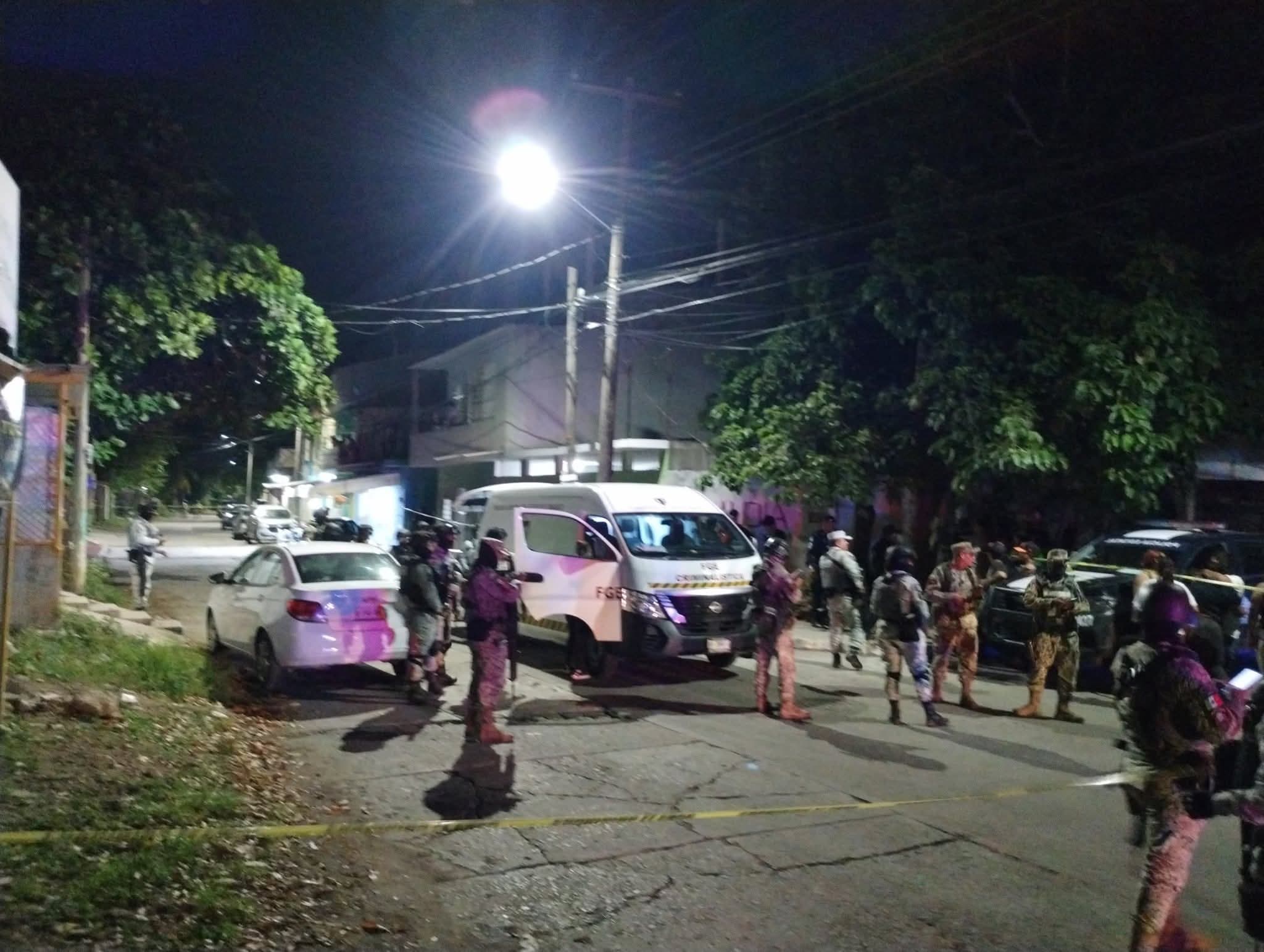 Lo ejecutan mientras cenaba en la colonia La Manga II