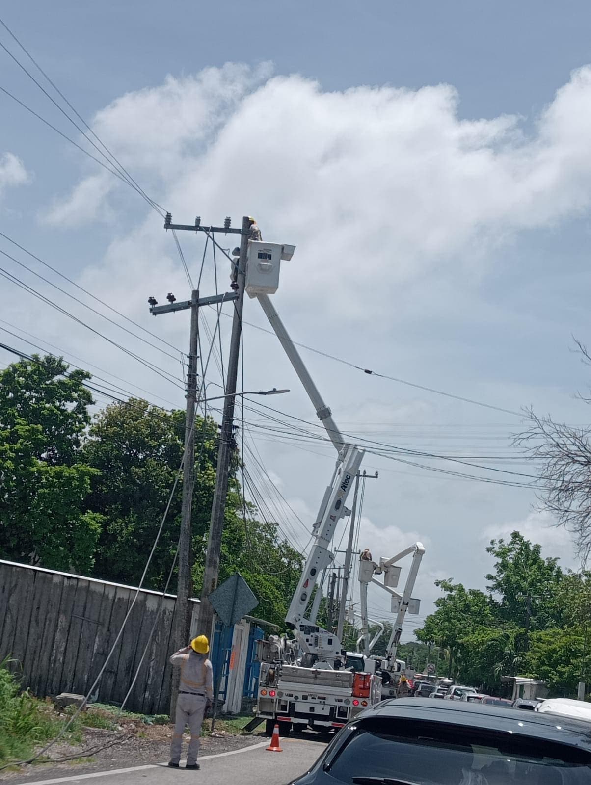 Se alenta tráfico en Península de Atasta