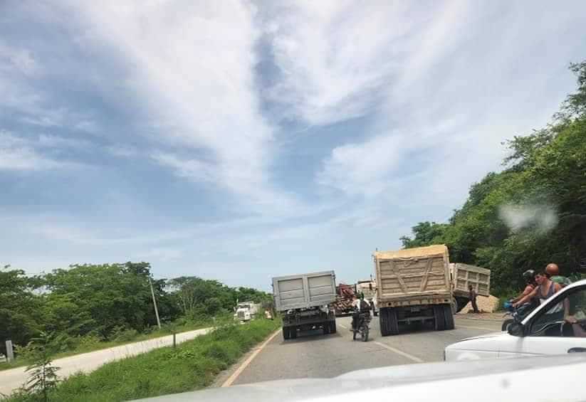 Caos carretero en Chetumal