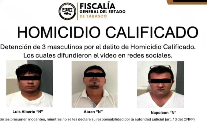 Detenidos decapitadores de Jalpa de Méndez 