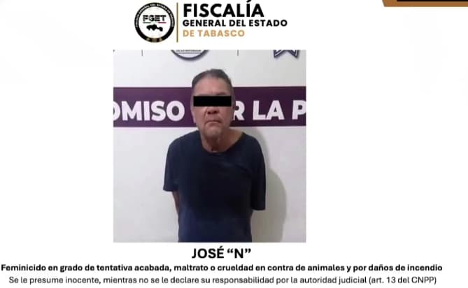 «Le prendió fuego con ella y sus mascotas adentro»