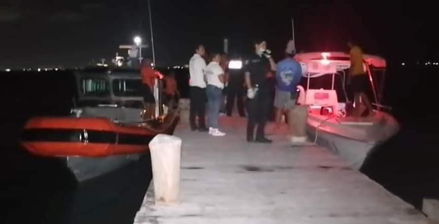 Se hunde embarcación en Isla Mujeres