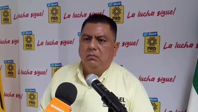 PRD Tabasco declara "batalla jurídica" al IEPCT; sostiene Elección de Estado 