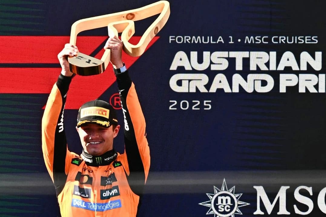 Lando Norris conquista GP de Austria