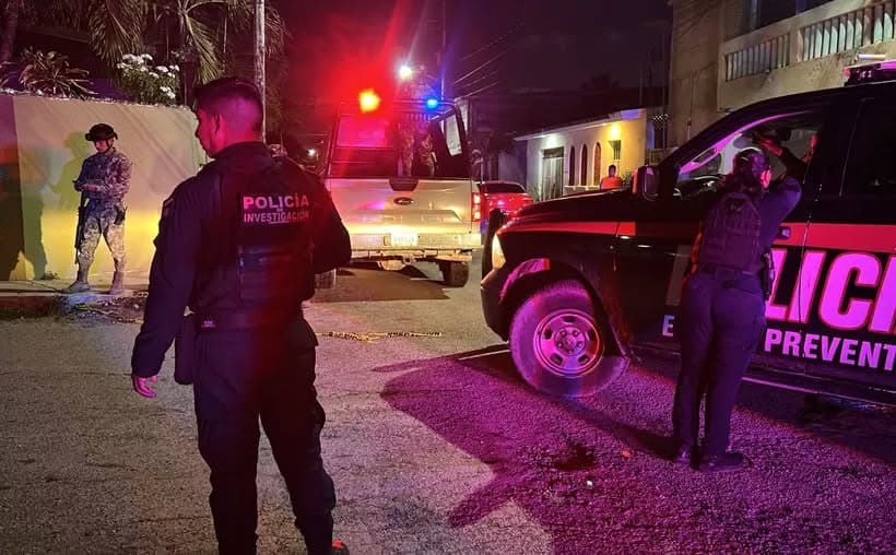Sicarios intentan ejecutar a hombre en Cancún