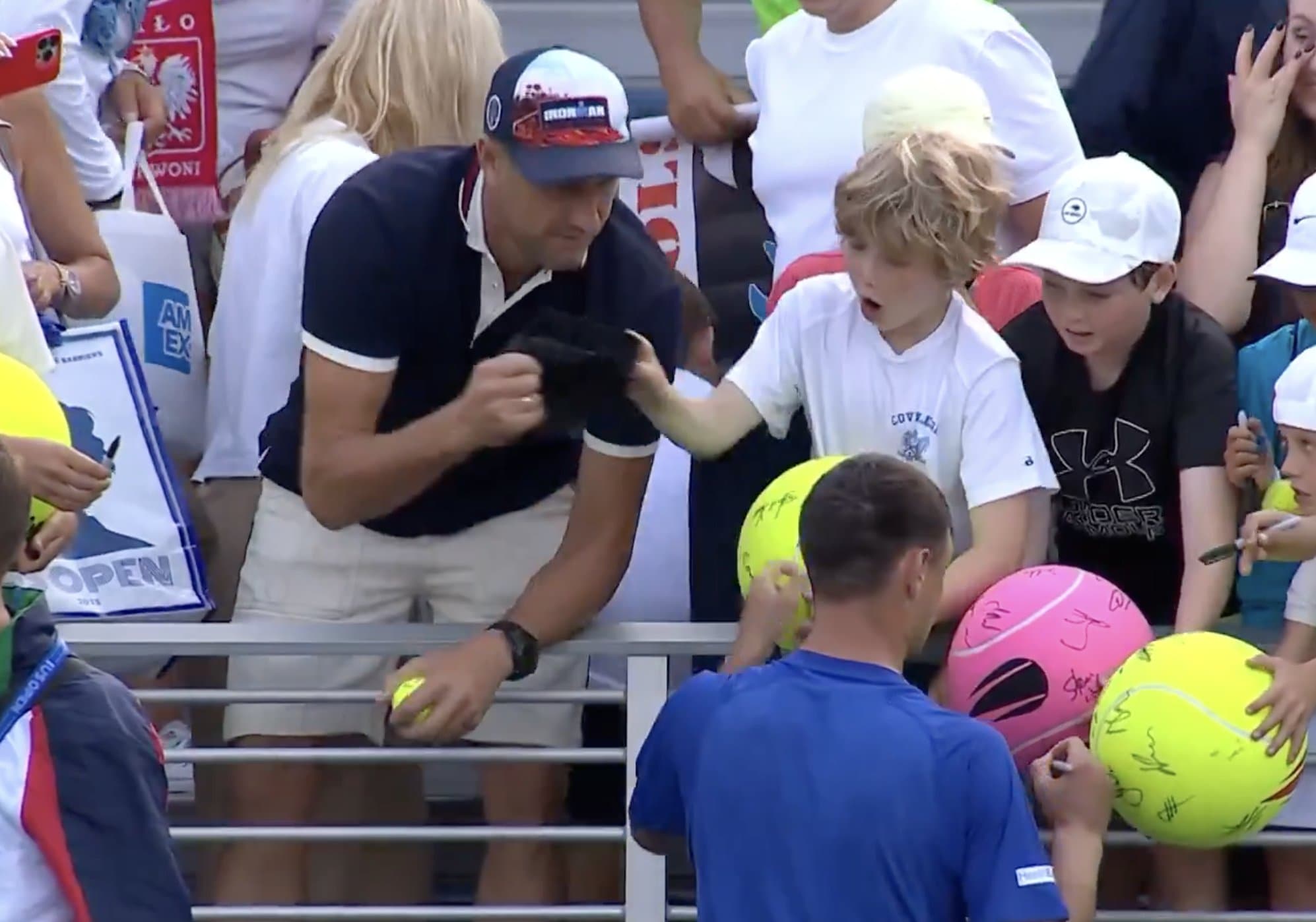 Incidente en el US Open
