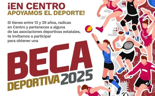 Dará Centro becas a jóvenes deportistas destacados