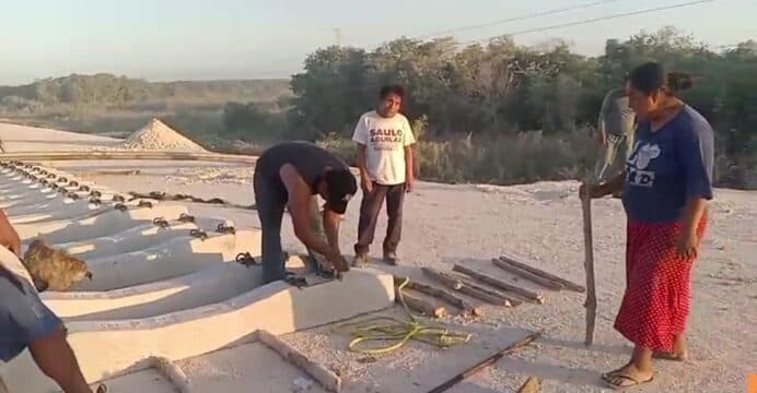 Habitantes de Huay Pix preparan bloqueo contra Tren Maya