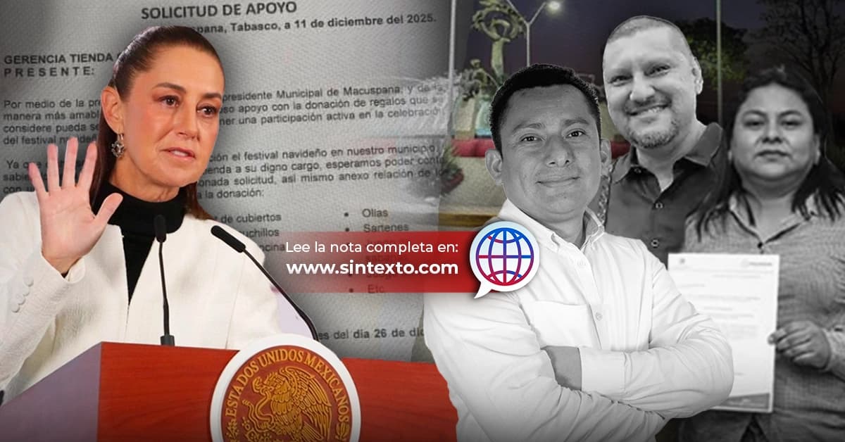 Pide Presidenta Sheinbaum investigar extorsión “oficial” en Macuspana