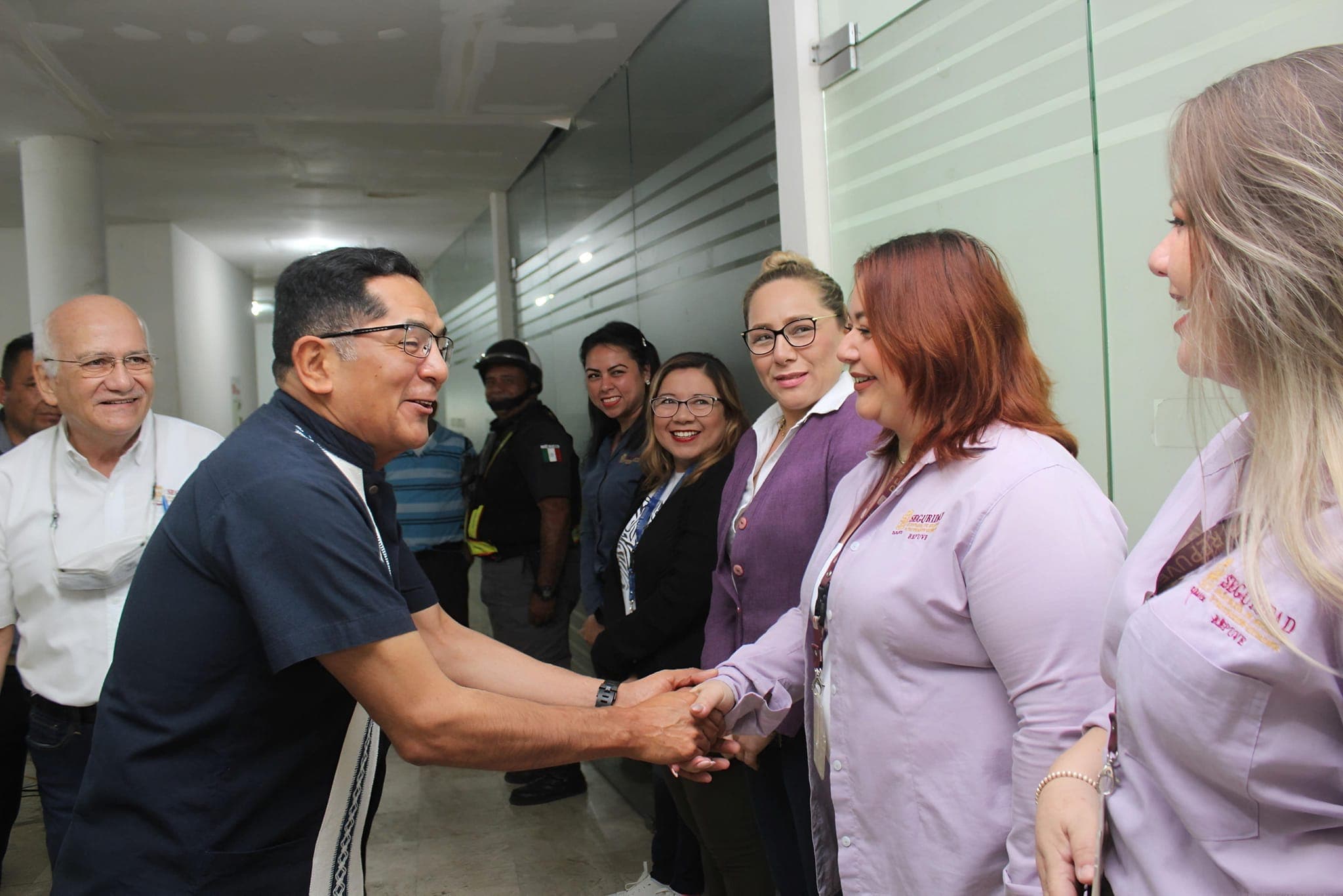 Nuevo titular de SSPC visita  Base 4