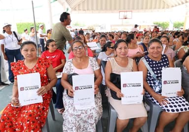 ImagenAl 33% entrega de Tandas para la Mujer: Gobierno