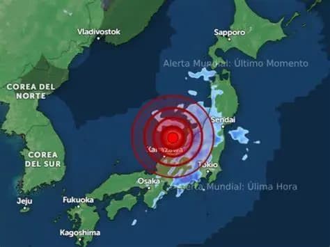 Sismo sacude el norte de Japón