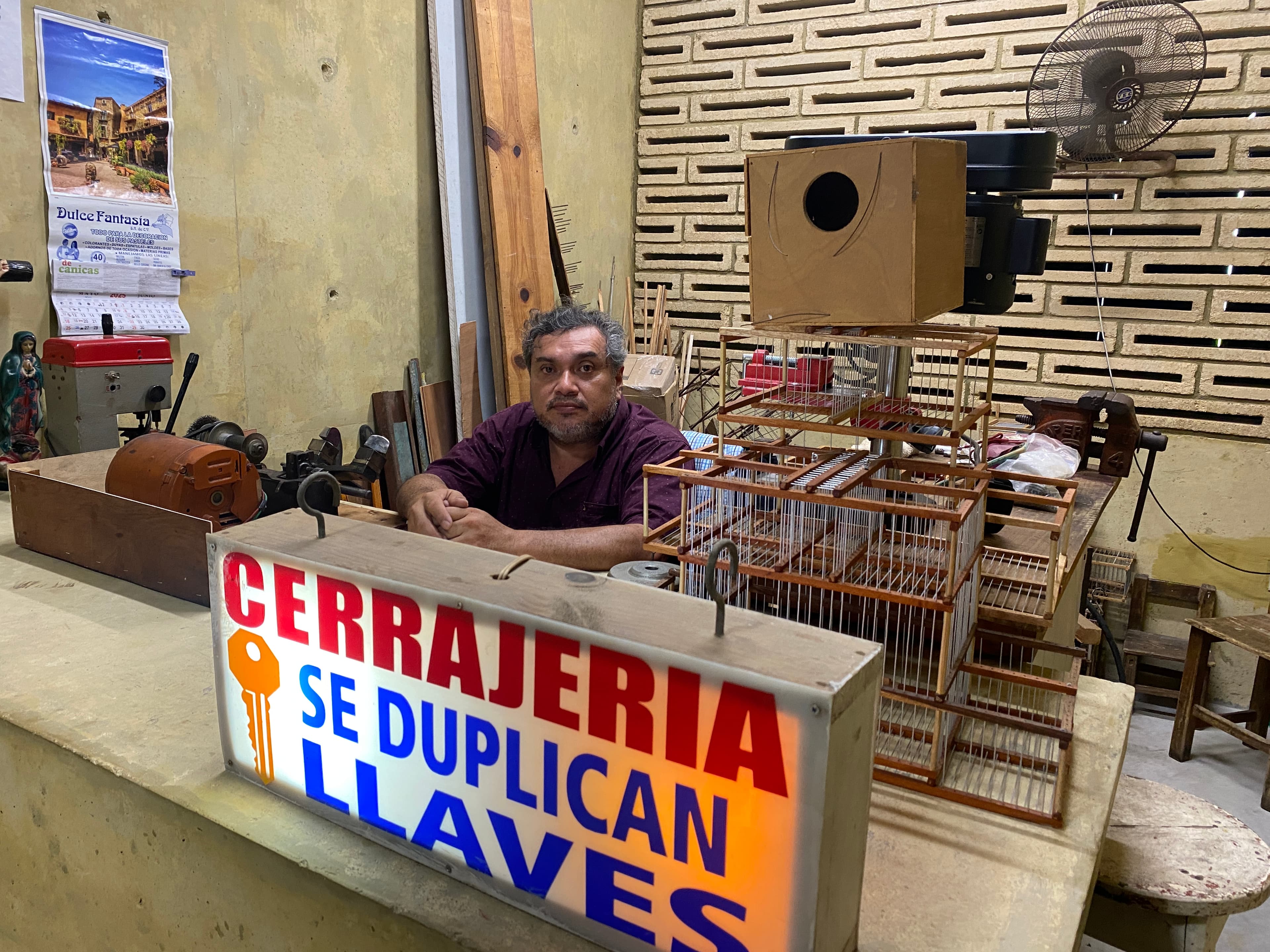 ¡La cerrajería lo sacó del desempleo!
