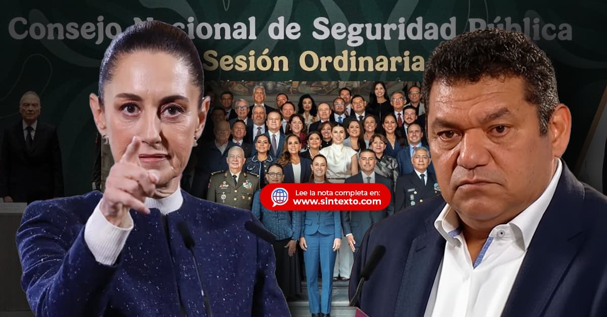 Aprieta Sheinbaum a gobernadores por seguridad 