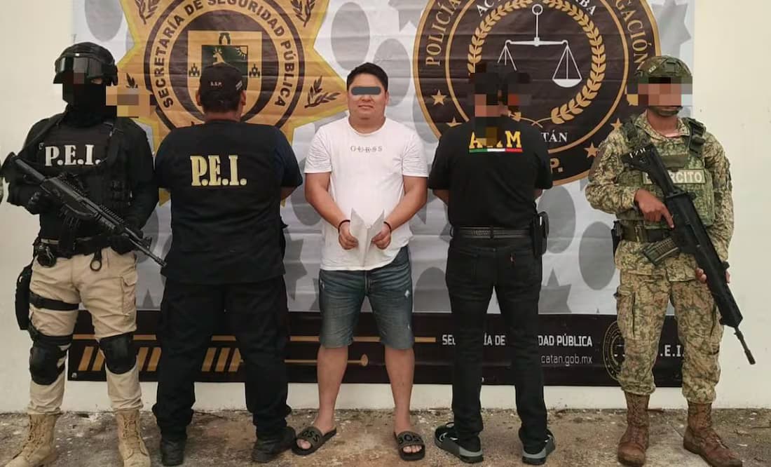Detienen en Mérida al "Fresa", líder de Cártel en Chiapas 