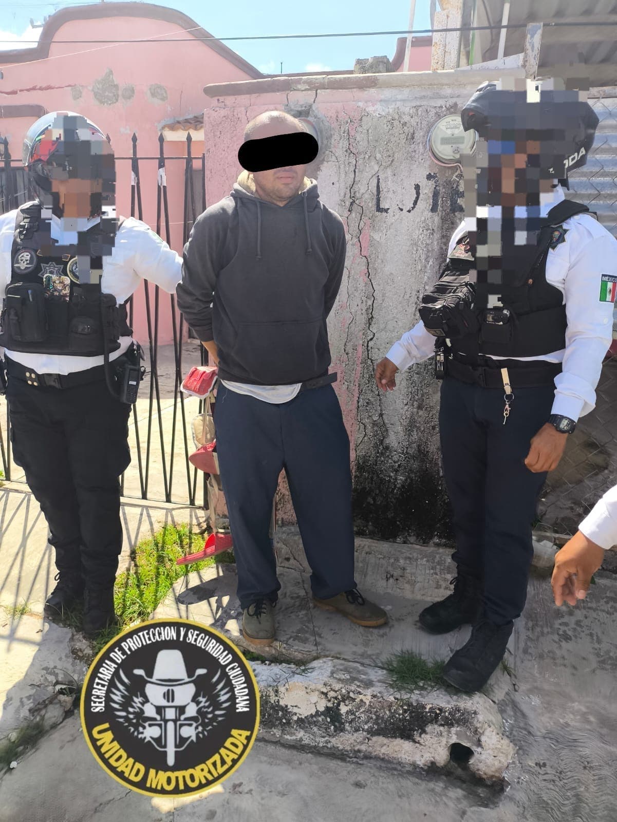 Detienen a “La Caguama” por intentar incendiar la vivienda de su madre