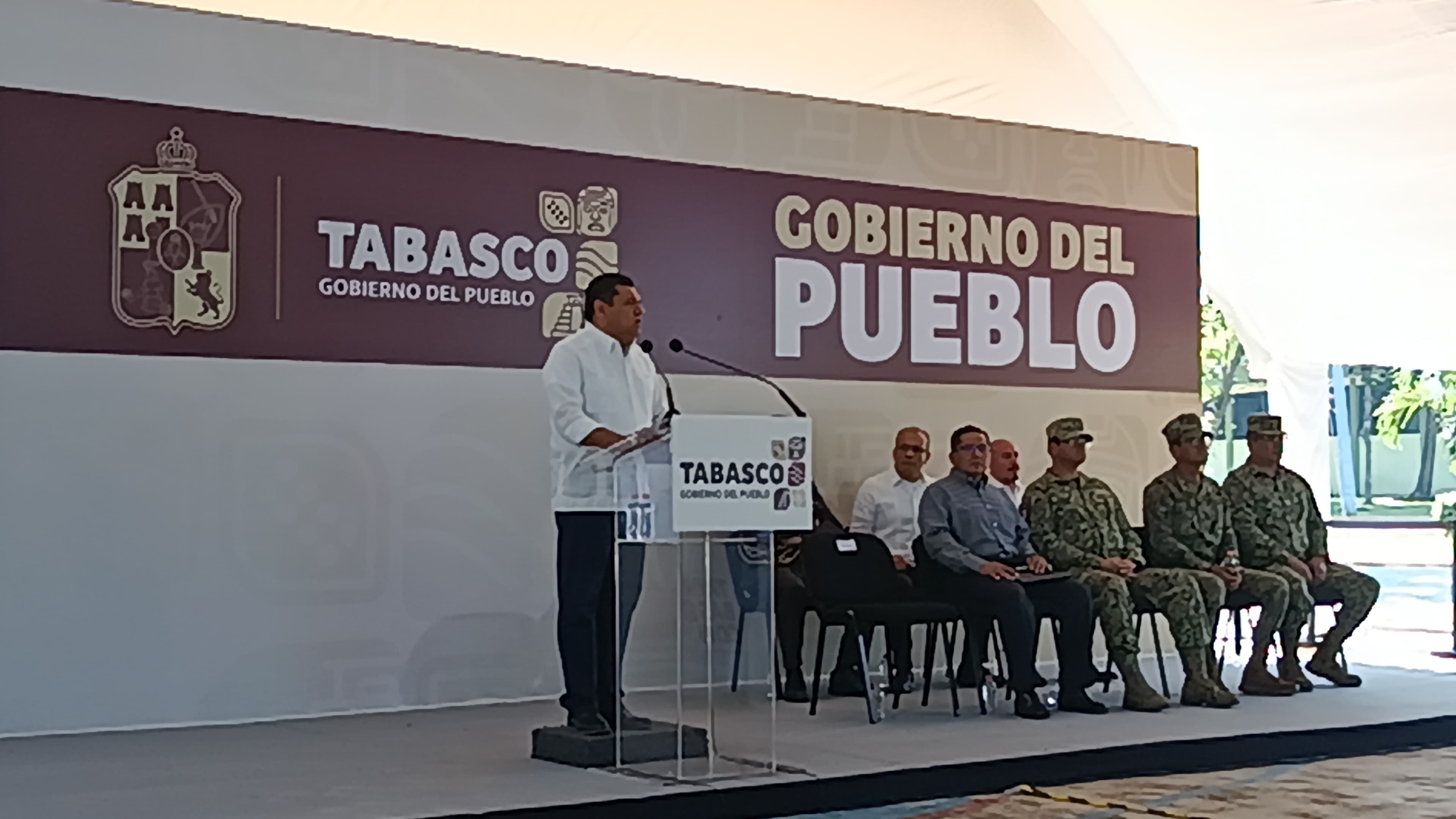  Militares construirán hospitales y nueva sede de SSPC en Tabasco 